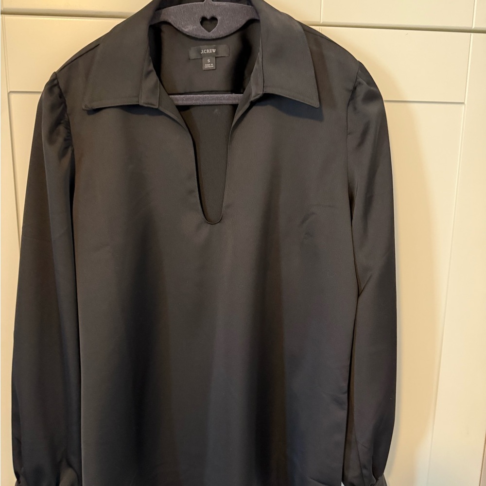 J. Crew Classic Black Shirt